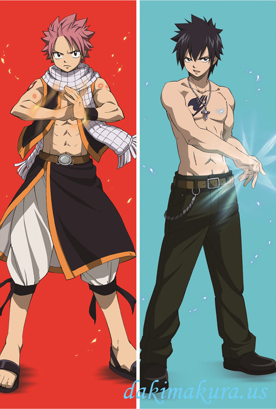 Fairy Tail - Natsu Dragneel Anime Dakimakura Pillow Cover